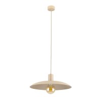 Runde Hängelampe Metall Sandgrau Ø41 cm E27 Loft