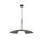 Blendarme Pendelleuchte Schwarz Metall Glas E27 Ø65 cm
