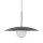 Blendarme Pendelleuchte Schwarz Metall Glas E27 Ø65 cm