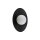 Blendarme Wandlampe Schwarz Metall Glas G9 Ø28 cm