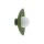 Grüne Wandlampe Glaskugel blendarm G9 B:28 cm wohnlich