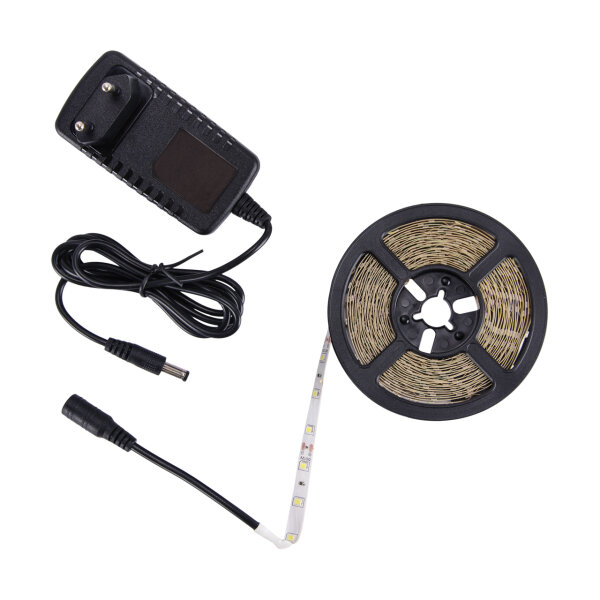 LED Strip Netzstecker 5m 6500 K selbstklebend Streifen
