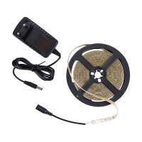 LED Band IP65 Netzstecker 6500 K kaltweiß 5m Bad...