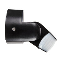 PIR Bewegungsmelder IP65 Schwarz einstellbare Leuchtdauer...
