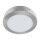 LED Deckenlampe rund D: 17 cm Chrom Wei&szlig; 4000 K