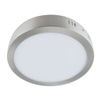 LED Deckenleuchte Chrom Weiß Ø 30 cm 4000 K...