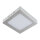 LED Deckenleuchte klein B: 17 cm Chrom matt Wei&szlig; 4000 K