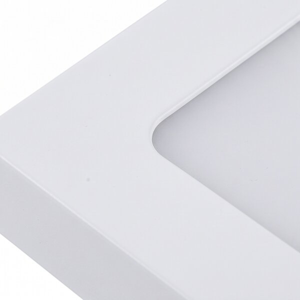 LED Deckenleuchte Weiß Aufputz 4000 K 2010 lm B: 22,5 cm