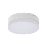 LED Deckenleuchte klein &Oslash; 18 cm rund Wei&szlig; 4000 K