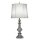 Tischlampe RONIA Nickel Antik H:84cm Bodenlampe