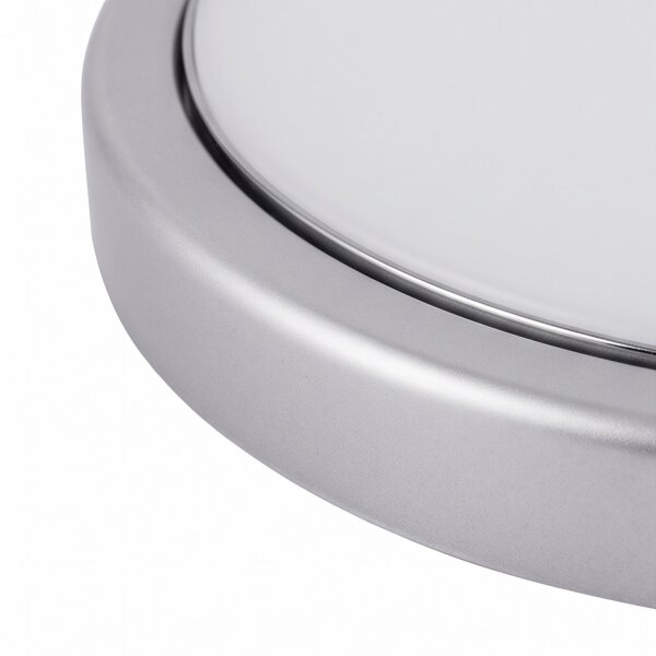 LED Badlampe Decke IP44 D: 26 cm rund Weiß 4100 K 1840 lm