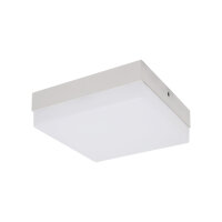 LED Deckenlampe klein B: 18 cm quadratisch 4000 K 2040 lm Wei&szlig;