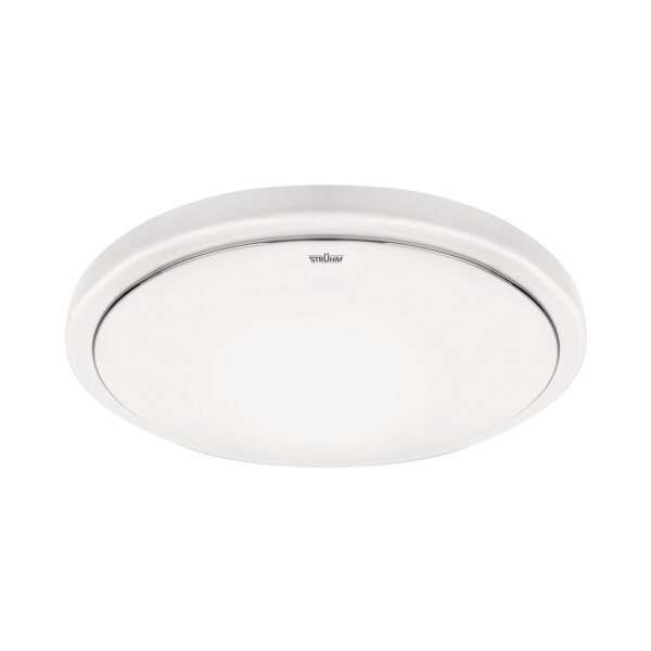 LED Deckenleuchte Bad Bewegungsmelder D: 26 cm IP44 Weiß