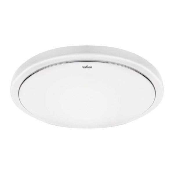 LED Feuchtraumlampe innen D: 33 cm rund IP44 Weiß 4100 K