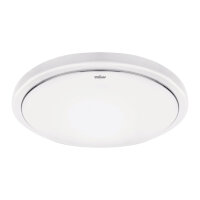 LED Feuchtraumlampe innen D: 33 cm rund IP44 Wei&szlig; 4100 K
