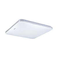 LED Badlampe mit Bewegungsmelder B: 28 cm IP44 Wei&szlig; 4000 K