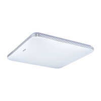 LED Deckenlampe mit Bewegungsmelder IP44 B: 33 cm Wei&szlig; 4200 K