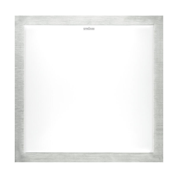 LED Deckenlampe Bad IP44 4000 K B: 32 cm in Silber Weiß