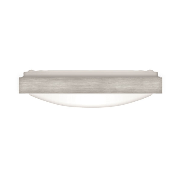 LED Deckenlampe Bad IP44 4000 K B: 32 cm in Silber Weiß