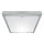LED Deckenlampe Badezimmer B: 37 cm IP44 4000 K Silber Weiß