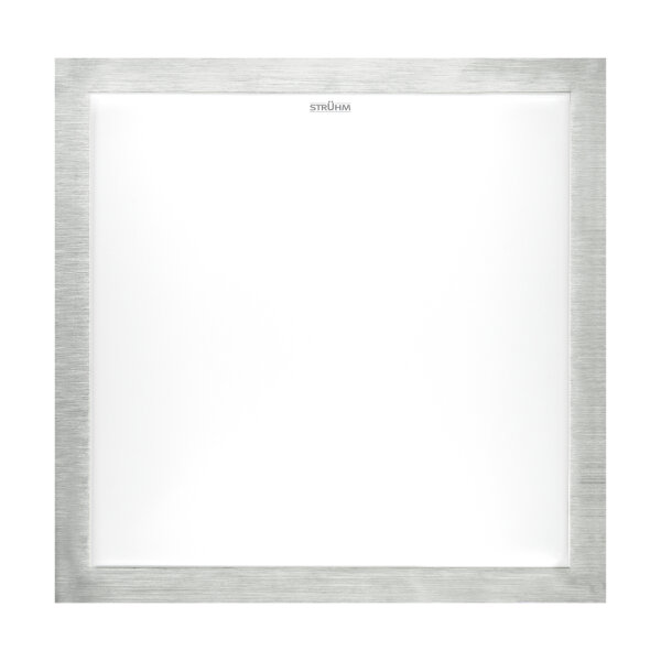 LED Badezimmerleuchte IP44 B: 27 cm in Silber Weiß 4000 K Decke
