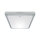 LED Badezimmerleuchte IP44 B: 27 cm in Silber Weiß 4000 K Decke