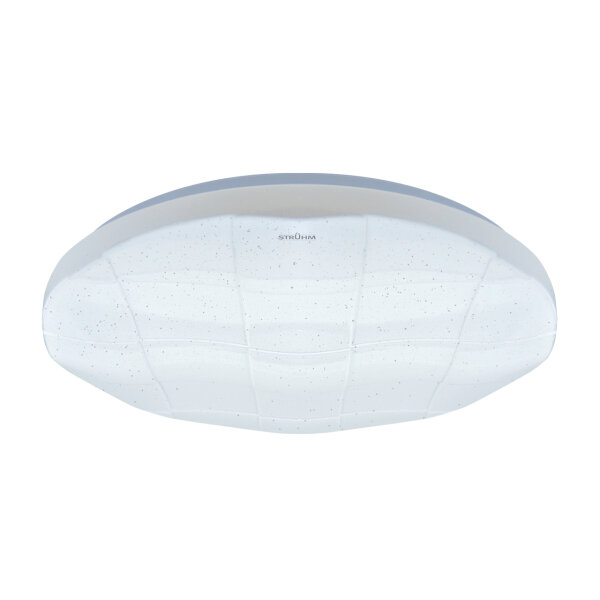 LED Deckenlampe IP44 rund Ø 48 cm Weiß Sternenhimmel