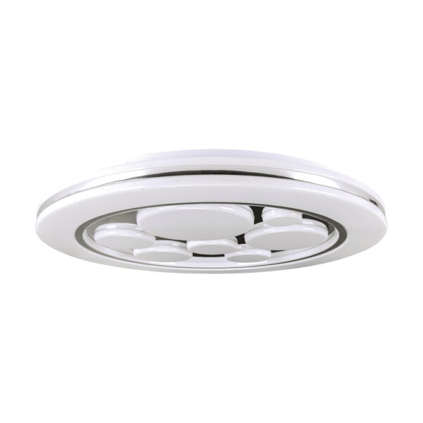 LED Deckenleuchte mit Fernbedienung rund D: 39 cm IP44