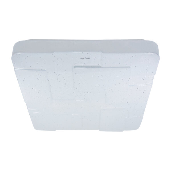 LED Deckenleuchte Sternenhimmel 53 cm breit IP44 Weiß Bad