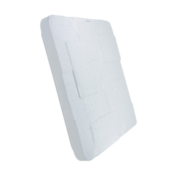 LED Deckenleuchte Sternenhimmel 53 cm breit IP44 Weiß Bad