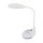 LED Schreibtischlampe Touch Dimmer Flexarm 32 cm Wei&szlig;