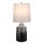 Tischlampe IOAN in Keramik Ø30cm H65cm Bodenlampe
