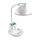 LED Tischleuchte Kinder Weiß Touch Dimmer 40 cm Stiftehalter