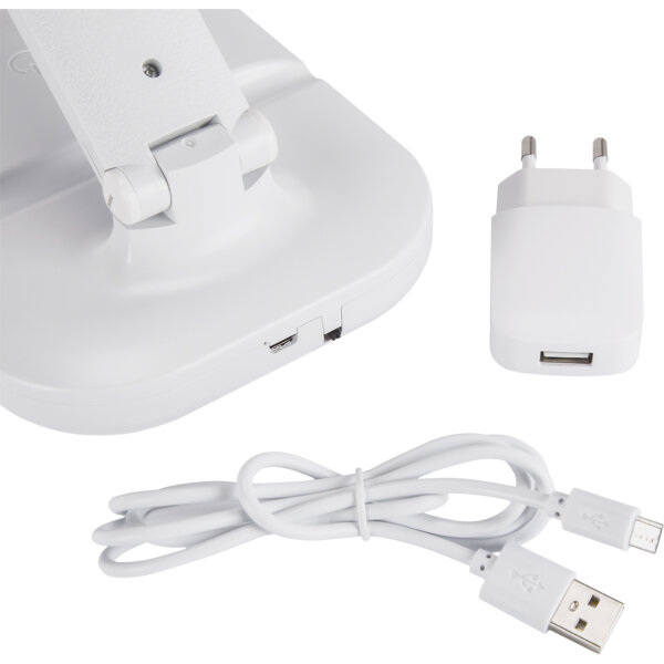 LED Schreibtischlampe Dimmer Touch Farbwechsel 32,3 cm Weiß
