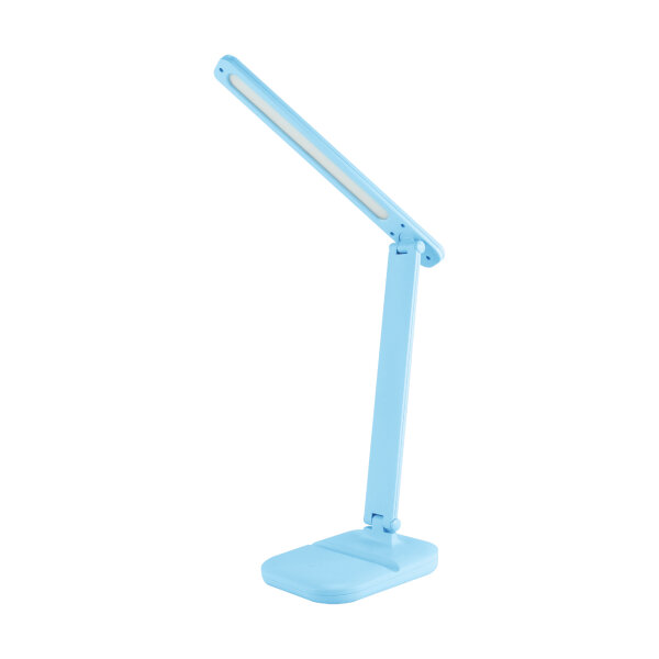 LED Schreibtischlampe Touch Dimmer Farbwechsel 32,3 cm Blau