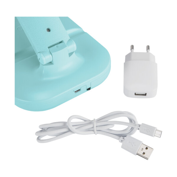 LED Schreibtischlampe Farbwechsel Touch Dimmer 32,3 cm Mint