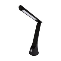 LED Schreibtischlampe Schwarz 29,5 cm Farbwechsel Dimmer