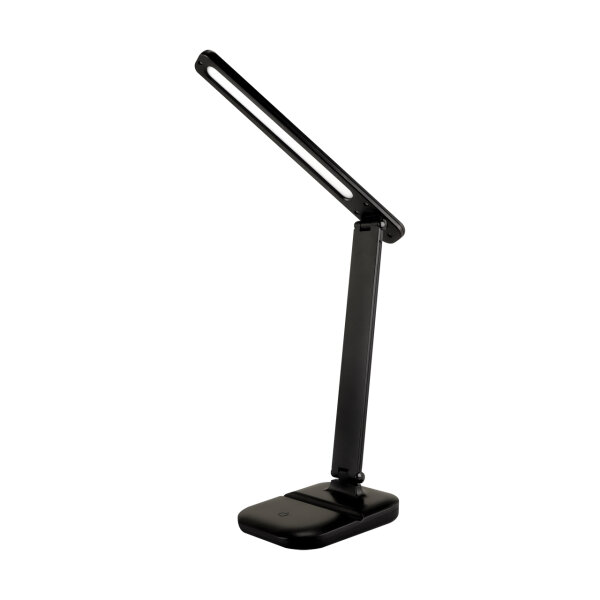 LED Schreibtischlampe Touch Dimmer Farbwechsel 32,3 cm Schwarz