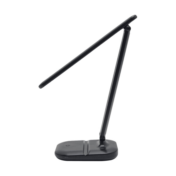LED Schreibtischlampe Touch Dimmer Farbwechsel 32,3 cm Schwarz