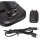 LED Schreibtischlampe Touch Dimmer Farbwechsel 32,3 cm Schwarz