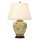 Tischlampe Porzellan rund 62 cm Klassisch elegant