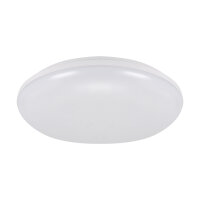 LED Deckenlampe au&szlig;en D: 28 cm IP65 Wei&szlig; rund