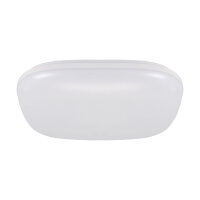 LED Au&szlig;enleuchte Decke IP65 klein 28 cm breit Wei&szlig;