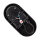 Außen Deckenlampe LED Schwarz Weiß IP65 4100 K oval