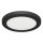 LED Deckenlampe Schwarz Unterputz Aufputz D: 29,8 cm