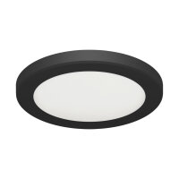 LED Deckenleuchte Schwarz Weiß Ø 22 cm...