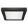 LED Deckenleuchte Unterputz Aufputz B: 29,2 cm Schwarz Weiß