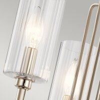 Kronleuchter mit Schirm Ø 45, 9cm Jugendstil...
