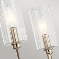 Kronleuchter Art Déco Metall Glas B: 68,6 cm H:...