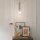 Hängelampe Glasschirm Ø 17,8 cm H: max. 176,5 cm Art Déco